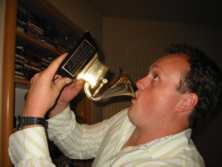 Brad Blanks GRAMMY Trophy