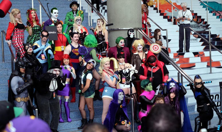 Comic Con Attendees