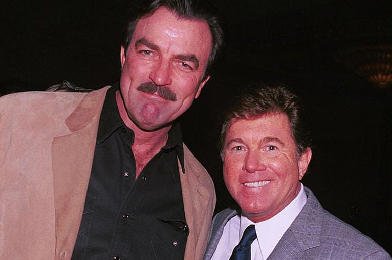 Tom Selleck and Larry Manetti