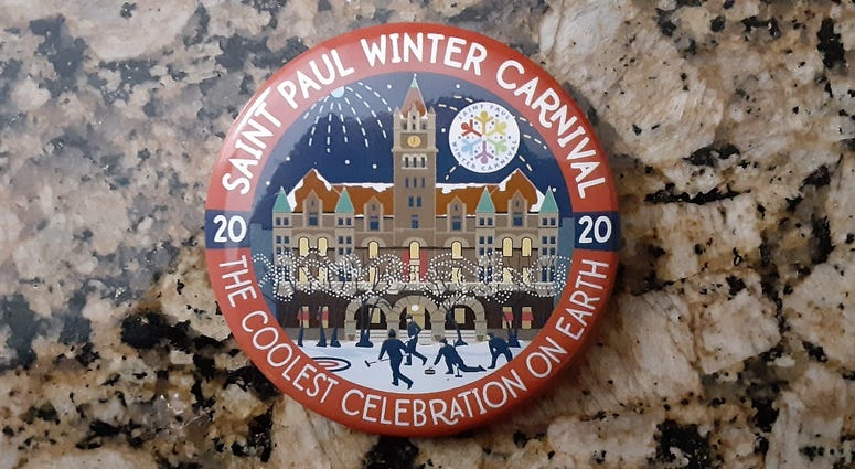 2020 Winter Carnival Button