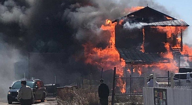 Grand Marais Fire