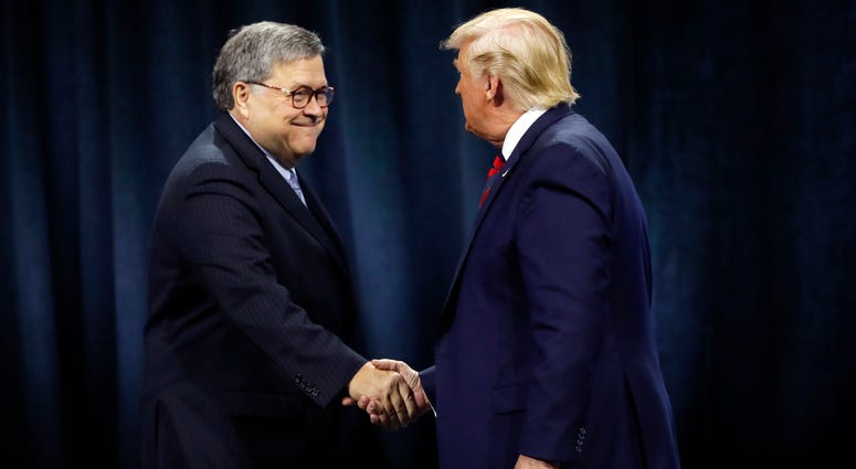 Barr and Trump