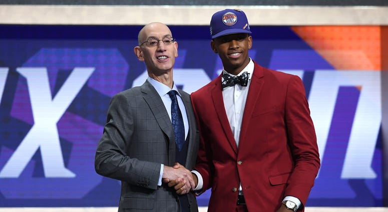Draft day with Jarrett Culver Jarrett Culver is drafted