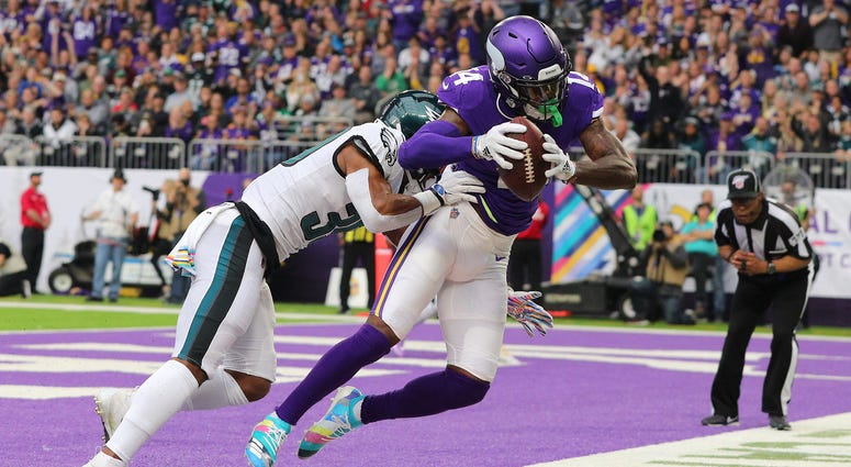 Stefon Diggs scores for the Vikings Another score for Stefon Diggs