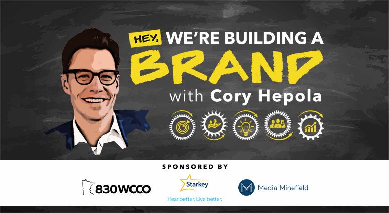830 WCCO's Hey, We're Building a Brand 830 WCCO's Hey, We're Building a Brand