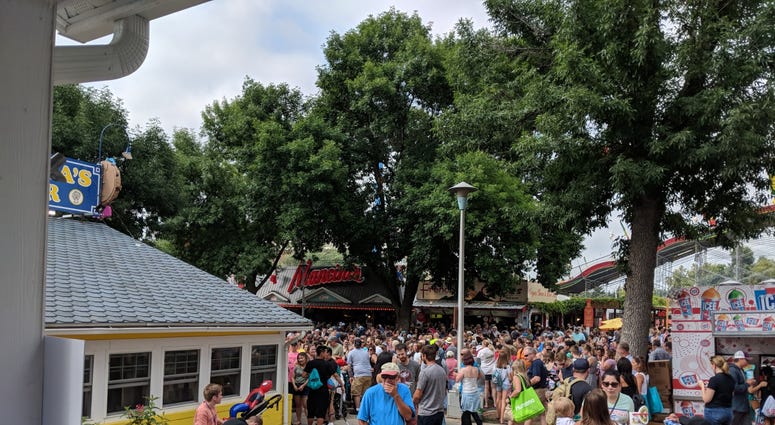 A busy Saturday at the MN State Fair