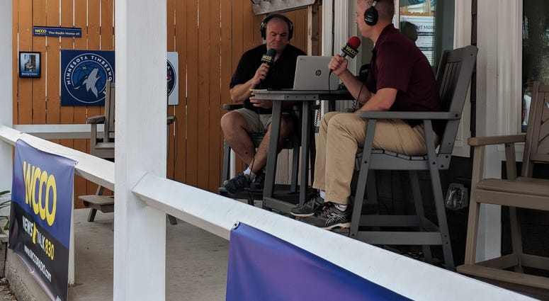 Steve Thomson talks to Col. Matt Langer from the MN State Patrol