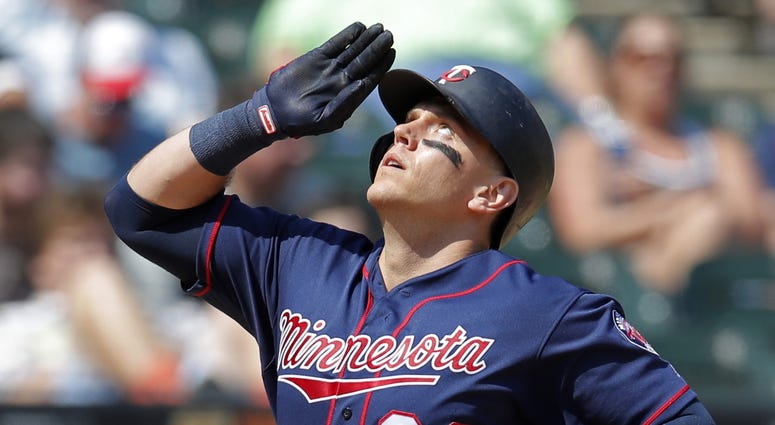 Logan Morrison homers Logan Morrison scores