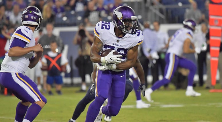 Roc Thomas in preseason Vikings rookie running back Roc Thomas