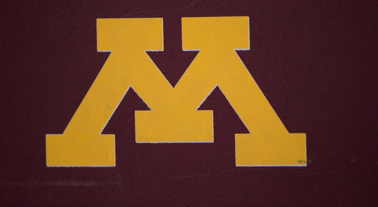 Golden Gopher logo Gopher M