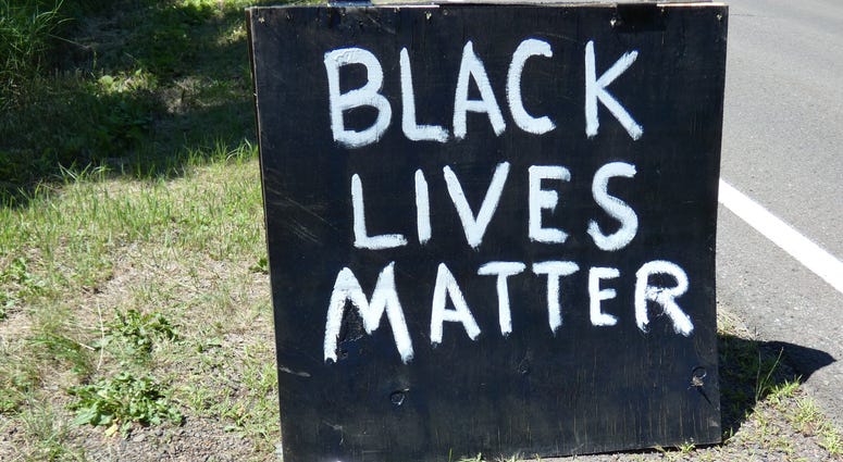 Black Lives Matter Sign