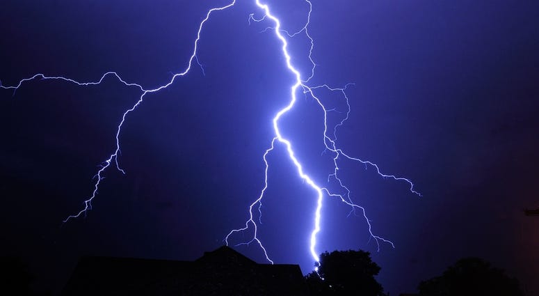 lightning strike