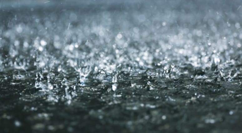 and the streets were flooded it was raining