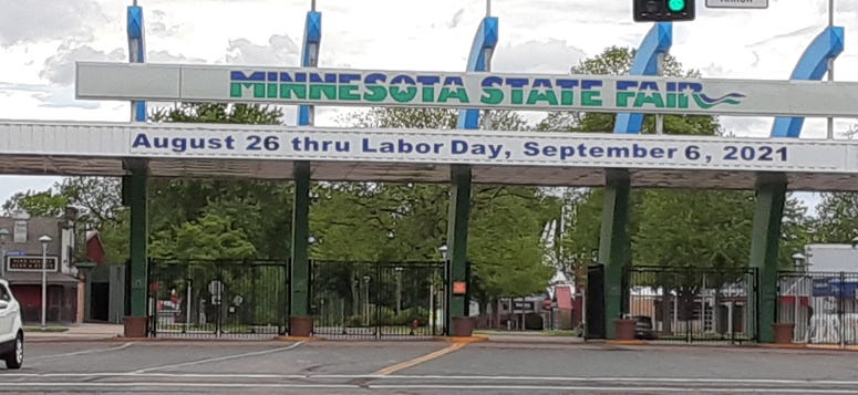 new state fair sign state fair sign changed