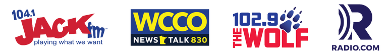 Entercom Twin Cities radio stations 830 WCCO 104.1 Jack FM 102.9 The Wolf Entercom Twin Cities radio stations 830 WCCO 104.1 Jack FM 102.9 The Wolf