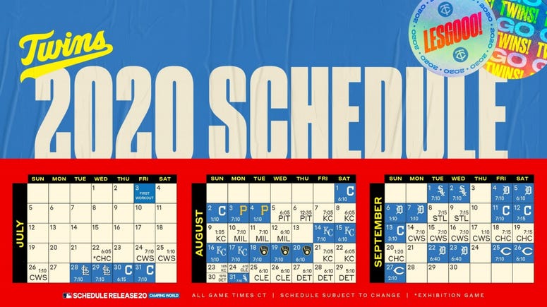 Twins Schedule