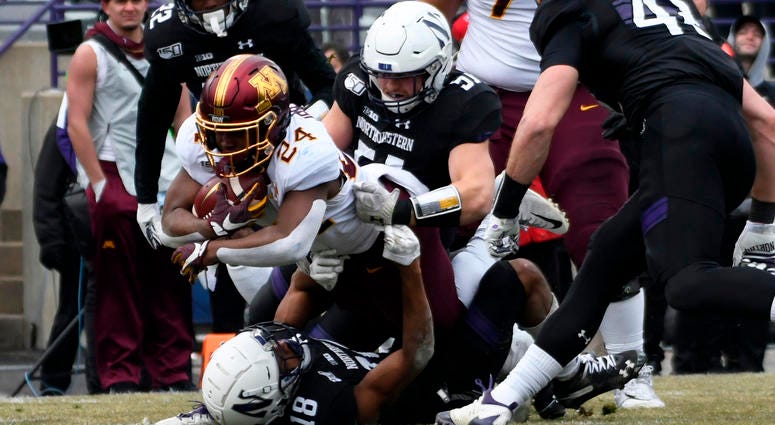 Gophers at Northwestern 2