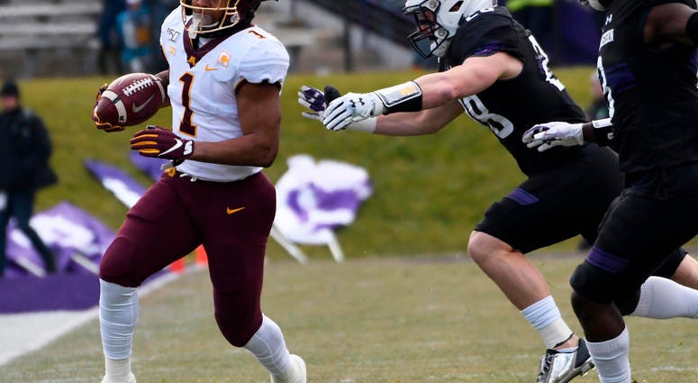 Gophers at Northwestern 6