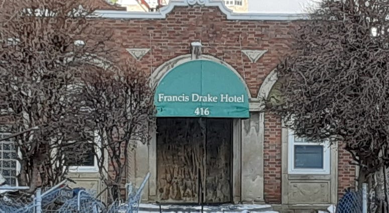Entrance of Drake Hotel