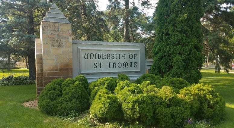 Saint Thomas sign UST sign