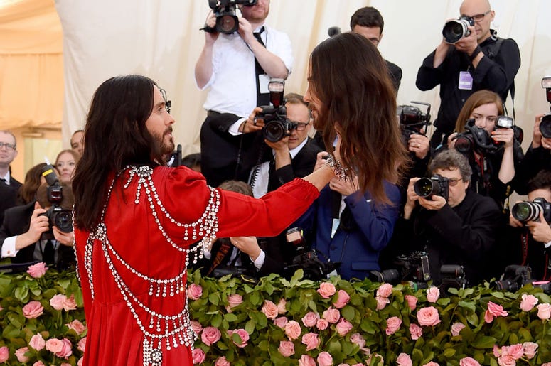 Jared Leto attends The 2019 Met Gala Jared Leto attends The 2019 Met Gala