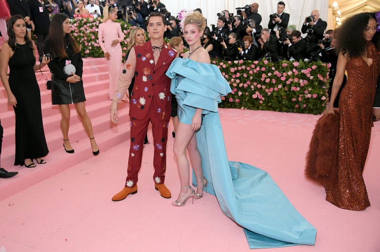 Cole Sprouse and Lily Reinhart attend The 2019 Met Gala Cole Sprouse and Lily Reinhart attend The 2019 Met Gala