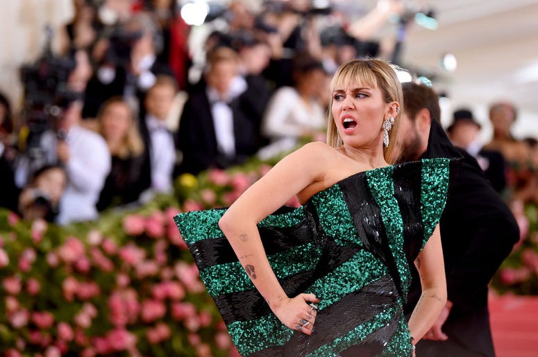 Miley Cyrus attends The 2019 Met Gala Miley Cyrus attends The 2019 Met Gala