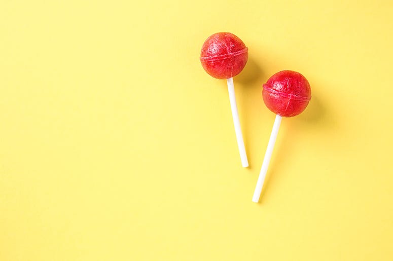 blow pop sucker