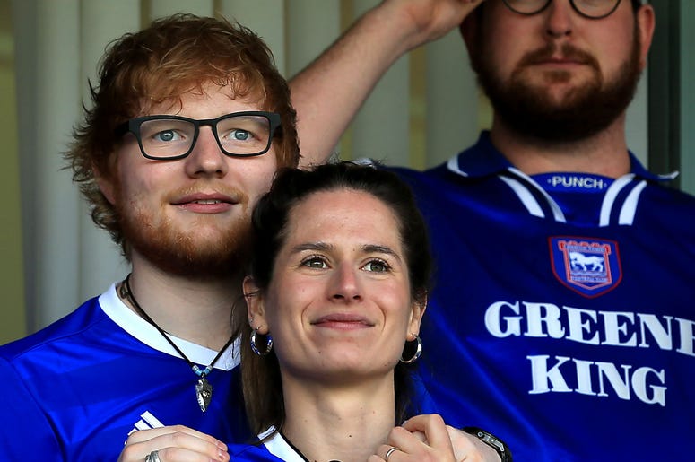 Ed Sheeran and Cherry Seaborn