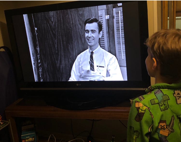 LDG Child Watching Mr. Rogers