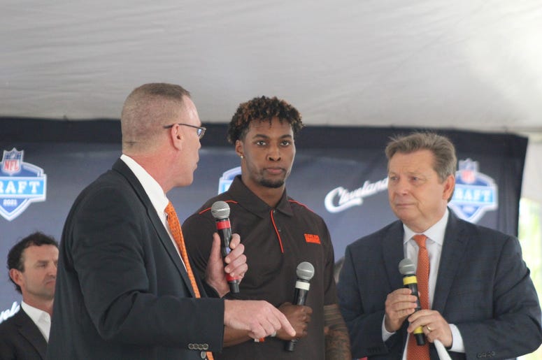 2021 NFL Draft Press Conference Photos 2021 NFL Draft Press Conference Photos