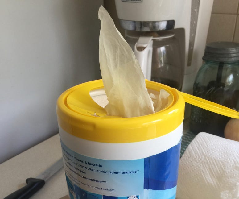 DIY Cleaning Wipes