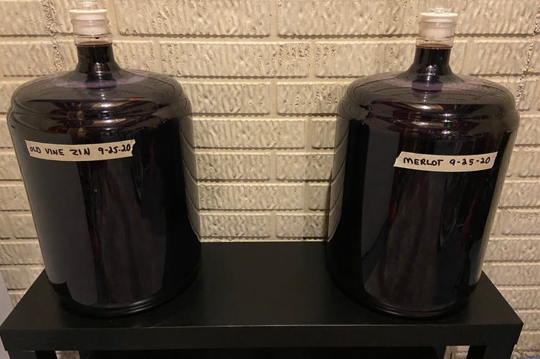 wine making