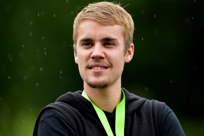 Justin Bieber at the PGA Championship Justin Bieber at the PGA Championship