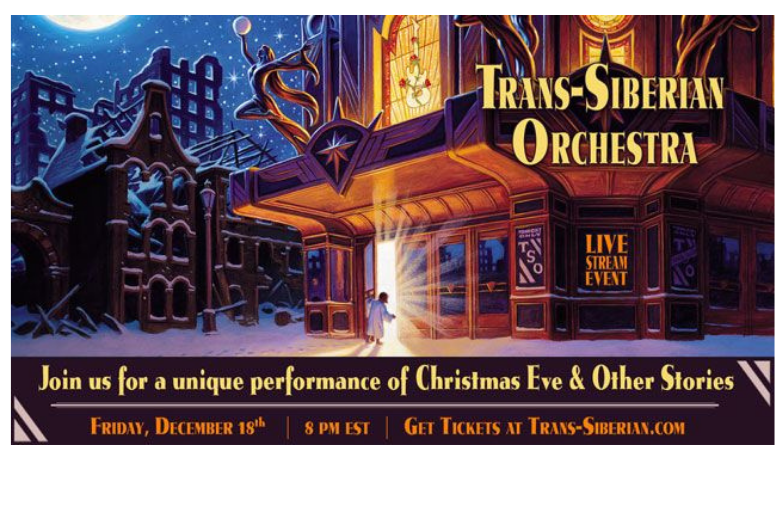 Trans-Siberian Orchestra Special Livestream Event Trans-Siberian Orchestra Special Livestream Event