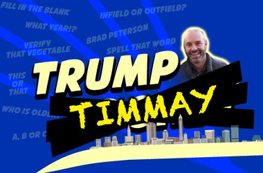 trump timmay blue and gold logo