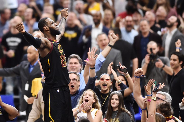 Cleveland Cavaliers forward LeBron James Cleveland Cavaliers forward LeBron James