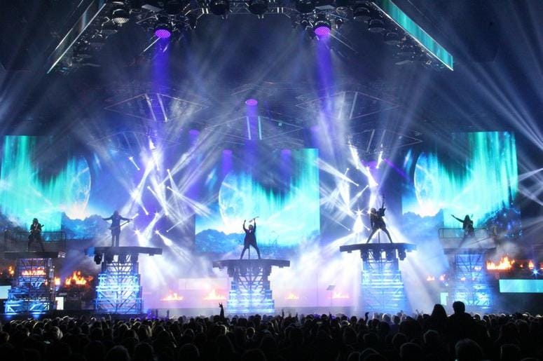 Trans-Siberian Orchestra at Quicken Loans Arena - December 29, 2017 Trans-Siberian Orchestra at Quicken Loans Arena - December 29, 2017
