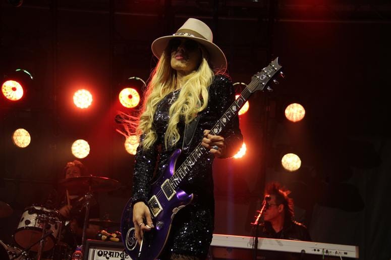 Richie Sambora & Orianthi RSO Perform at The Rock & Roll Hall of Fame & Museum Richie Sambora & Orianthi RSO Perform at The Rock & Roll Hall of Fame & Museum