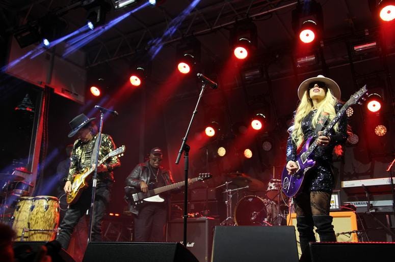 Richie Sambora & Orianthi RSO Perform at The Rock & Roll Hall of Fame & Museum Richie Sambora & Orianthi RSO Perform at The Rock & Roll Hall of Fame & Museum