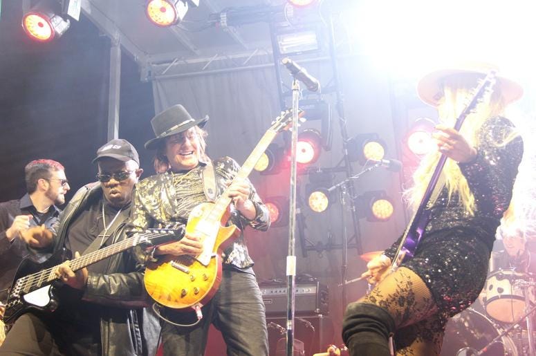 Richie Sambora & Orianthi RSO Perform at The Rock & Roll Hall of Fame & Museum Richie Sambora & Orianthi RSO Perform at The Rock & Roll Hall of Fame & Museum