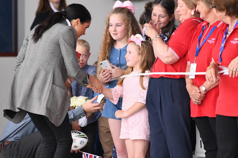 Prince Harry Duke of Sussex and Meghan Duchess of Sussex arrive at Dubbo Airport and visit the Royal Flying Doctor Service, New South Wales, Australia. Prince Harry Duke of Sussex and Meghan Duchess of Sussex arrive at Dubbo Airport and visit the Royal Flying Doctor Service, New South Wales, Australia.