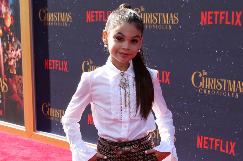 Ariana Greenblatt attends the Los Angeles Premiere 'The Christmas Chronicles' held at Regency Bruin Theatre on November 18, 2018 in Los Angeles, California Ariana Greenblatt attends the Los Angeles Premiere 'The Christmas Chronicles' held at Regency Bruin Theatre on November 18, 2018 in Los Angeles, California