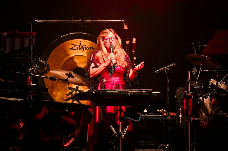 WEST PALM BEACH, FL - NOVEMBER 21: Mannheim Steamroller in concert at The Kravis Center in West Palm Beach, Florida on November 21, 2018. WEST PALM BEACH, FL - NOVEMBER 21: Mannheim Steamroller in concert at The Kravis Center in West Palm Beach, Florida on November 21, 2018.