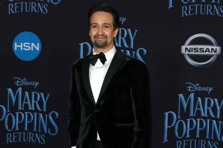 Lin-Manuel Miranda at the Disney's 'Mary Poppins Returns' Los Angeles Premiere held at the Dolby Theatre on November 29, 2018 in Hollywood, CA, USA Lin-Manuel Miranda at the Disney's 'Mary Poppins Returns' Los Angeles Premiere held at the Dolby Theatre on November 29, 2018 in Hollywood, CA, USA