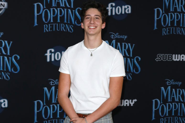Milo Manheim at the Disney's 'Mary Poppins Returns' Los Angeles Premiere held at the Dolby Theatre on November 29, 2018 in Hollywood, CA, USA Milo Manheim at the Disney's 'Mary Poppins Returns' Los Angeles Premiere held at the Dolby Theatre on November 29, 2018 in Hollywood, CA, USA