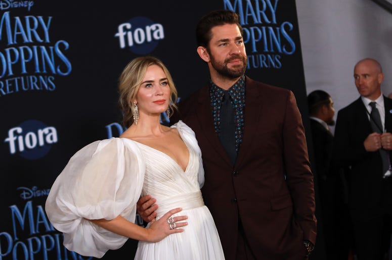 Emily Blunt and John Krasinski at the Disney's 'Mary Poppins Returns' Los Angeles Premiere held at the Dolby Theatre on November 29, 2018 in Hollywood, CA, USA ( Emily Blunt and John Krasinski at the Disney's 'Mary Poppins Returns' Los Angeles Premiere held at the Dolby Theatre on November 29, 2018 in Hollywood, CA, USA (