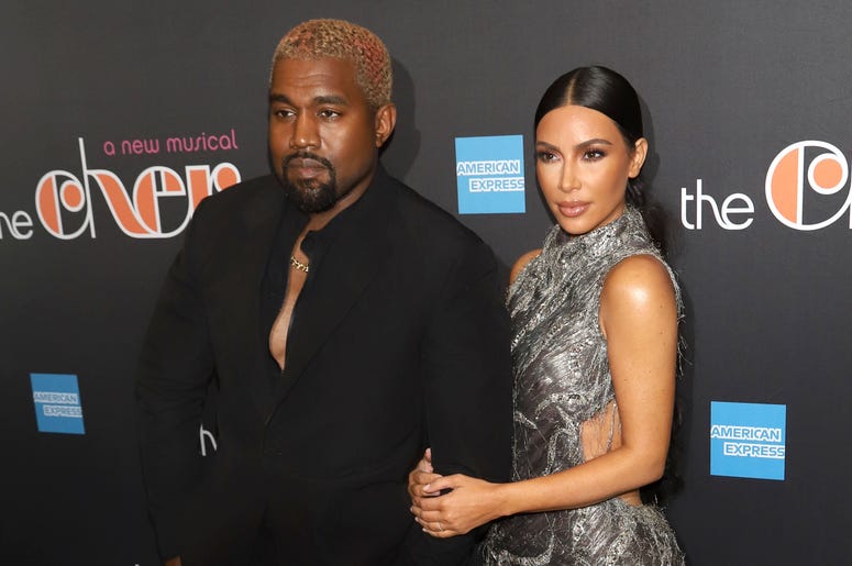 Kanye West and Kim Kardashian West attend the opening night of "The Cher Show" on Broadway at the Neil Simon Theatre in New York Kanye West and Kim Kardashian West attend the opening night of "The Cher Show" on Broadway at the Neil Simon Theatre in New York