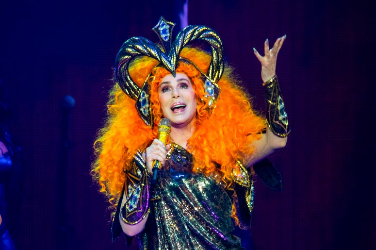 Cher performs during her 'Here We Go Again' tour Cher performs during her 'Here We Go Again' tour