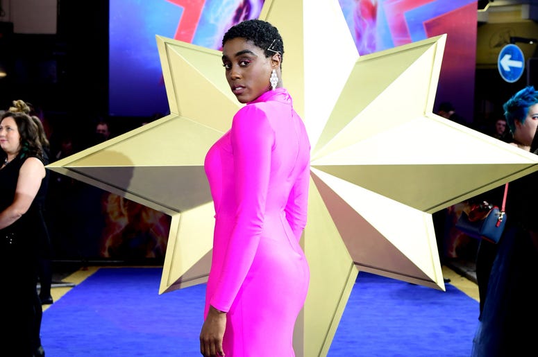 ashana Lynch attending the Captain Marvel European Premiere held at the Curzon Mayfair, London. Picture date: Wednesday February 27, 2019. ashana Lynch attending the Captain Marvel European Premiere held at the Curzon Mayfair, London. Picture date: Wednesday February 27, 2019.